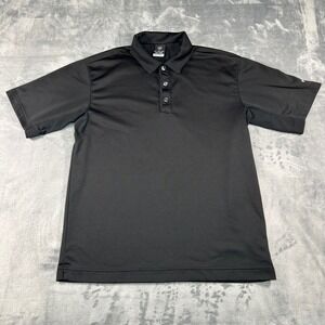 Nike Sphere Dry Men's Black Short Sleeve Golf Polo Shirt Size M